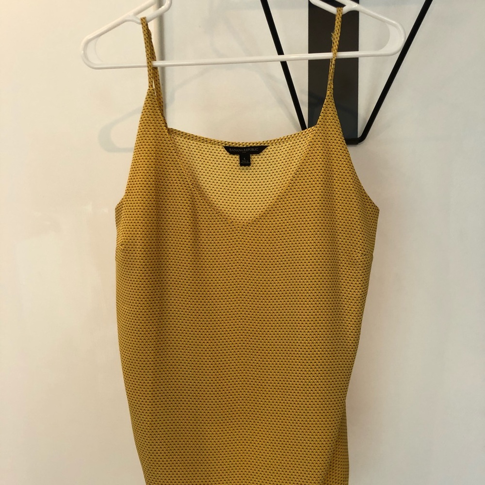 Banana Republic Strappy Camisole - Yellow - Large